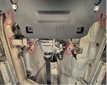 Stahl Unterfahrschutz für Verteilergetriebe Audi Q5 (2017-2025)