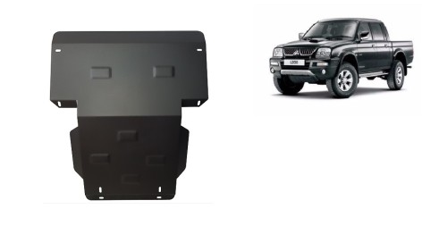 Stahl Unterfahrschutz für Motor Mitsubishi L200 (1998-2007)