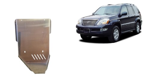 Aluminium Unterfahrschutz für Getriebe Lexus GX (2002-2009)
