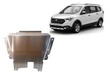 Aluminium Unterfahrschutz für Motor Dacia Lodgy (2014-2020)