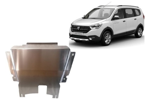 Aluminium Unterfahrschutz für Motor Dacia Lodgy (2014-2020)
