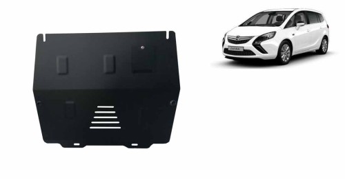Stahl Unterfahrschutz für Motor der Opel Zafira C (2011-2019)