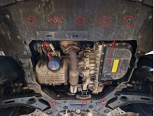 Stahl Unterfahrschutz für Motor Dfsk Fengon 5 (2018-2026)