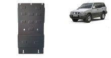 Stahl Unterfahrschutz für Getriebe Nissan Terrano II (1992-2007)
