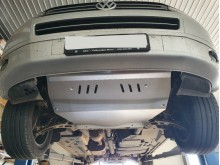Aluminium Unterfahrschutz für Motor Volkswagen Transporter (2019-2022)
