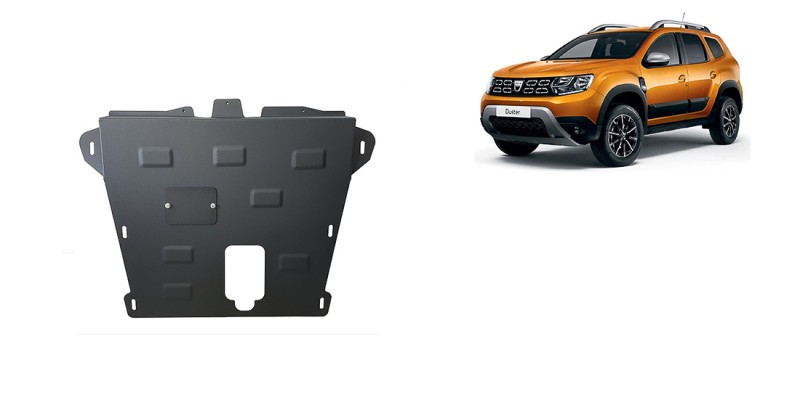 Stahl Unterfahrschutz für Motor Dacia Duster (2018-2024)