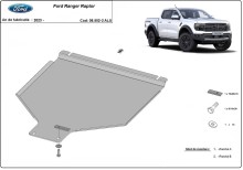 Aluminium Unterfahrschutz für Getriebe Ford Ranger Raptor (2023-2026)