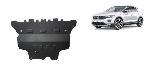 Stahl Unterfahrschutz für Motor Volkswagen T-Roc - Schaltgetriebe (2017-2026)