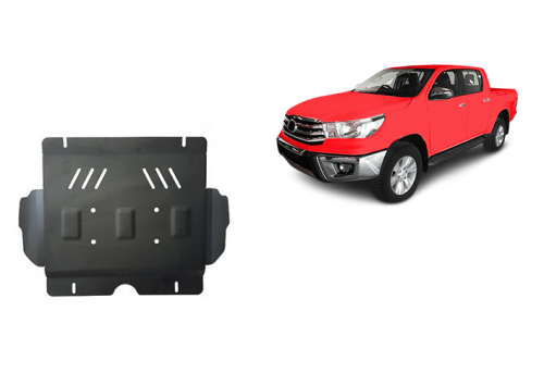 Stahl Unterfahrschutz für Motor Toyota Hilux Invincible (2021-2026)