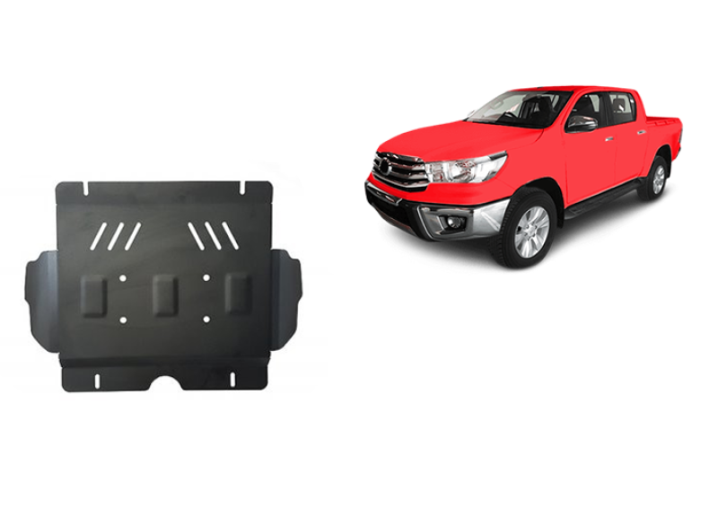 Stahl Unterfahrschutz für Motor Toyota Hilux Invincible (2021-2026)