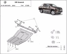 Stalowa Osłona pod silnik Volkswagen Amarok (2010-2022) EAN