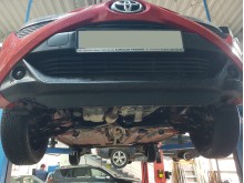 Stahl Unterfahrschutz für Motor Toyota Aygo AB10 (2005-2014)