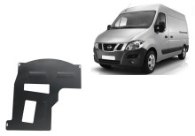 Stahl Unterfahrschutz für Katalysator Nissan Interstar (2010-2021)