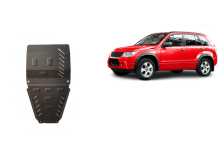 Stahl Unterfahrschutz für Getriebe, Verteilergetriebe Suzuki Grand Vitara 2 (2005-2019)