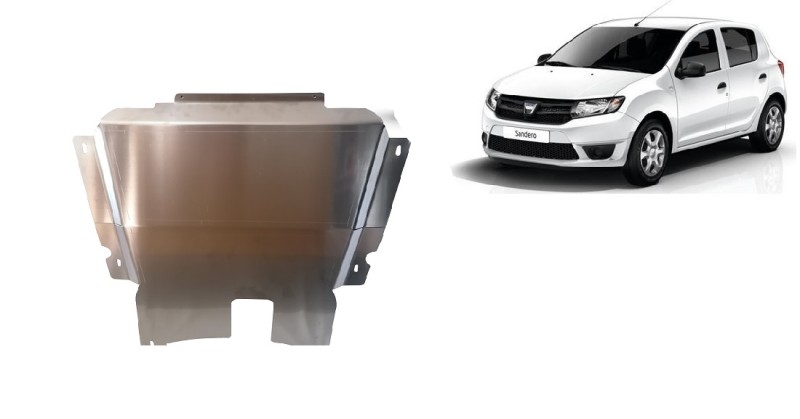 Aluminium Unterfahrschutz für Motor Dacia Sandero (2012-2026)