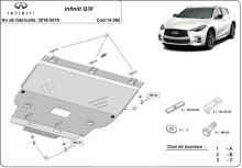 Stahl Unterfahrschutz für Motor Infiniti Q30 (2016-2019)