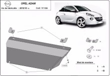 Stahl Unterfahrschutz für Motor Opel Adam (2012-2019)