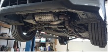 Stahl Unterfahrschutz für Motor Subaru Legacy IV (2003-2009)