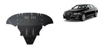 Stahl Unterfahrschutz für Motor Audi A6 mit Seitenklappen (2004-2011)