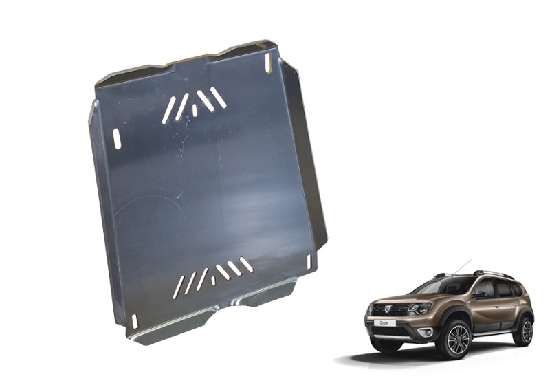 Aluminium Unterfahrschutz für Kraftstofftank Dacia Duster (2010-2024)