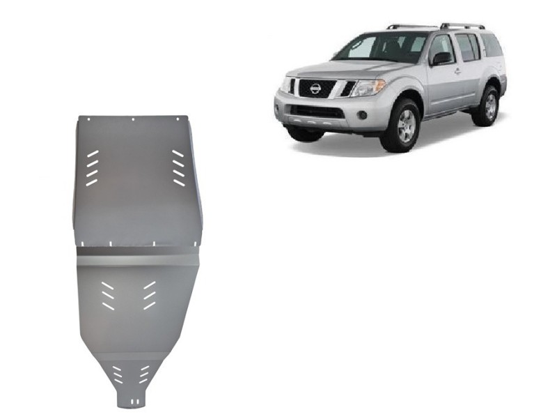 Aluminium Unterfahrschutz für Getriebe Nissan Pathfinder (2005-2015)