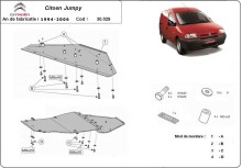 Stahl Unterfahrschutz für Motor Citroen Jumpy (1994-2006)