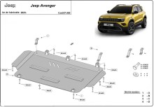 Stahl Unterfahrschutz für Motor Jeep Avenger (2023-2026)