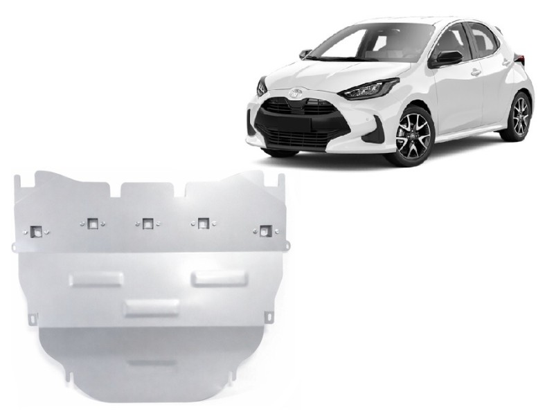 Aluminium Unterfahrschutz für Motor Toyota Yaris (2021-2026)