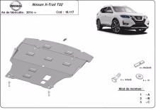 Stahl Unterfahrschutz für Motor Nissan X-Trail T32 (2014-2021)