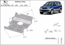 Stahl Unterfahrschutz für Motor Daihatsu Terios (1997-2006)