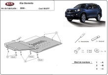 Stahl Unterfahrschutz für Getriebe, Differential Kia Sorento (2006-2009)