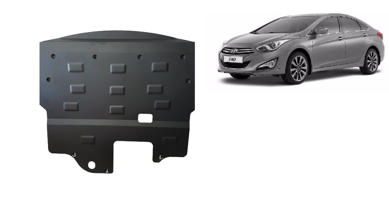 Stahl Unterfahrschutz für Motor, Getriebe Hyundai i40 (2015-2019)