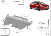 Stahl Unterfahrschutz für Motor, Getriebe Volvo S60 (2010-2018)