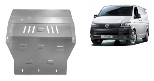 Unterfahrschutz aus verzinktem Stahl für Motor Volkswagen Transporter T6 (2015-2018) Unterfahrschutz aus verzinktem Stahl für Motor Volkswagen Transporter T6 (2015-2018)