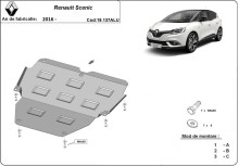 Aluminium Unterfahrschutz für Motor Renault Scenic (2016-2026)