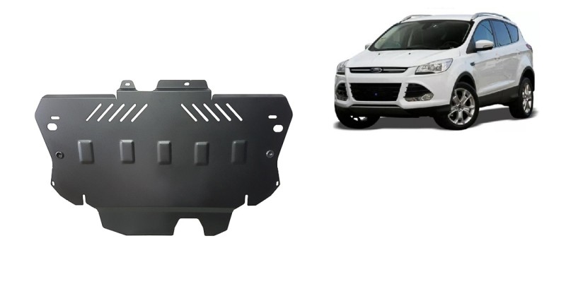 Stahl Unterfahrschutz für Motor Ford Kuga (2013-2019)