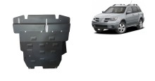 Stahl Unterfahrschutz für Motor Mitsubishi Outlander (2002-2006)