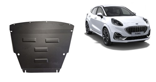 Stahl Unterfahrschutz für Motor Ford Puma (2019-2026)