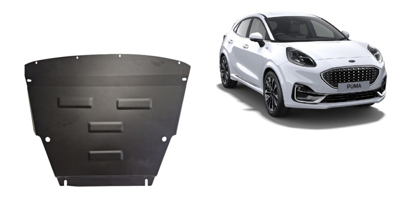 Stahl Unterfahrschutz für Motor Ford Puma (2019-2026)