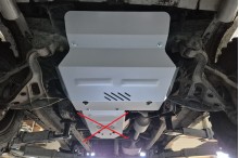 Aluminium Unterfahrschutz für Motor Suzuki Grand Vitara (1998-2009)