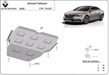 Stahl Unterfahrschutz für Motor Renault Talisman (2016-2022)