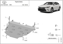 Aluminium Unterfahrschutz für Motor Toyota Camry (2018-2026)