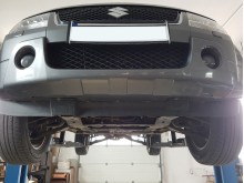 Stahl Unterfahrschutz für Getriebe, Verteilergetriebe Suzuki Grand Vitara 2 (2005-2019)