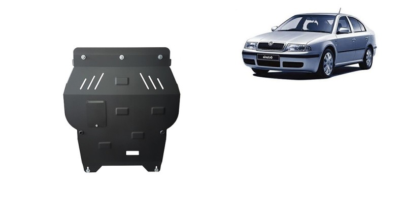 Stahl Unterfahrschutz für Motor Skoda Octavia Tour (1998-2010)