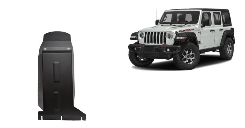Stahl Unterfahrschutz für Motor Jeep Wrangler - JL (2017-2026)