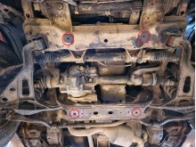 Stahl Unterfahrschutz für Motor Suzuki Grand Vitara (1999-2005)