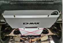 Stahl Unterfahrschutz für Kühler Isuzu D-Max (2019-2026)