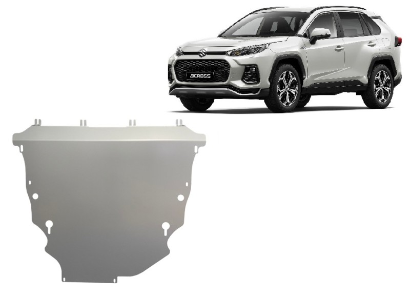 Aluminium Unterfahrschutz für Motor Suzuki Across (2020-2026)