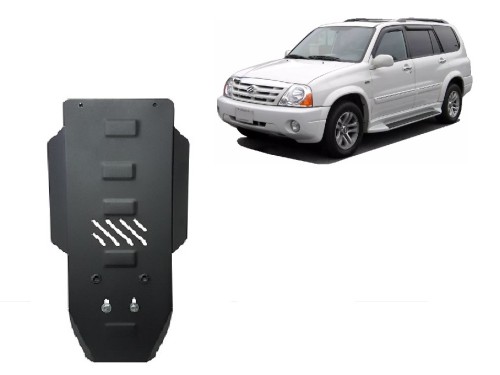 Stahl Unterfahrschutz für Getriebe Suzuki Grand Vitara XL-7 (1999-2005)
