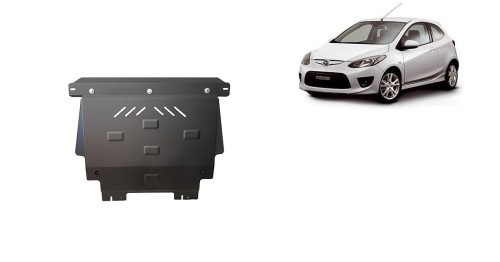 Stahl Unterfahrschutz für Motor Mazda 2 (2008-2014)